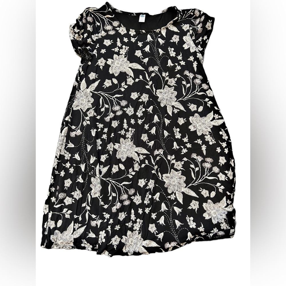Black Floral Dress